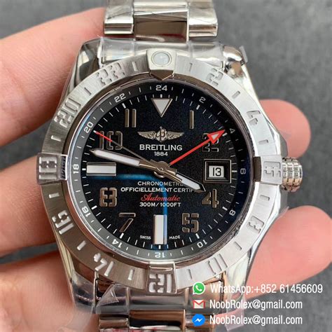 QC: Avenger II GMT BlackSteel GF V2 from MiroTime : 